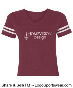 Home Vision Design Ladies Vintage T-Shirt Design Zoom