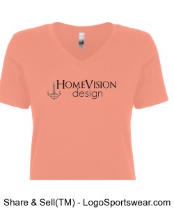 Home Vision Design Ladies Tee Design Zoom